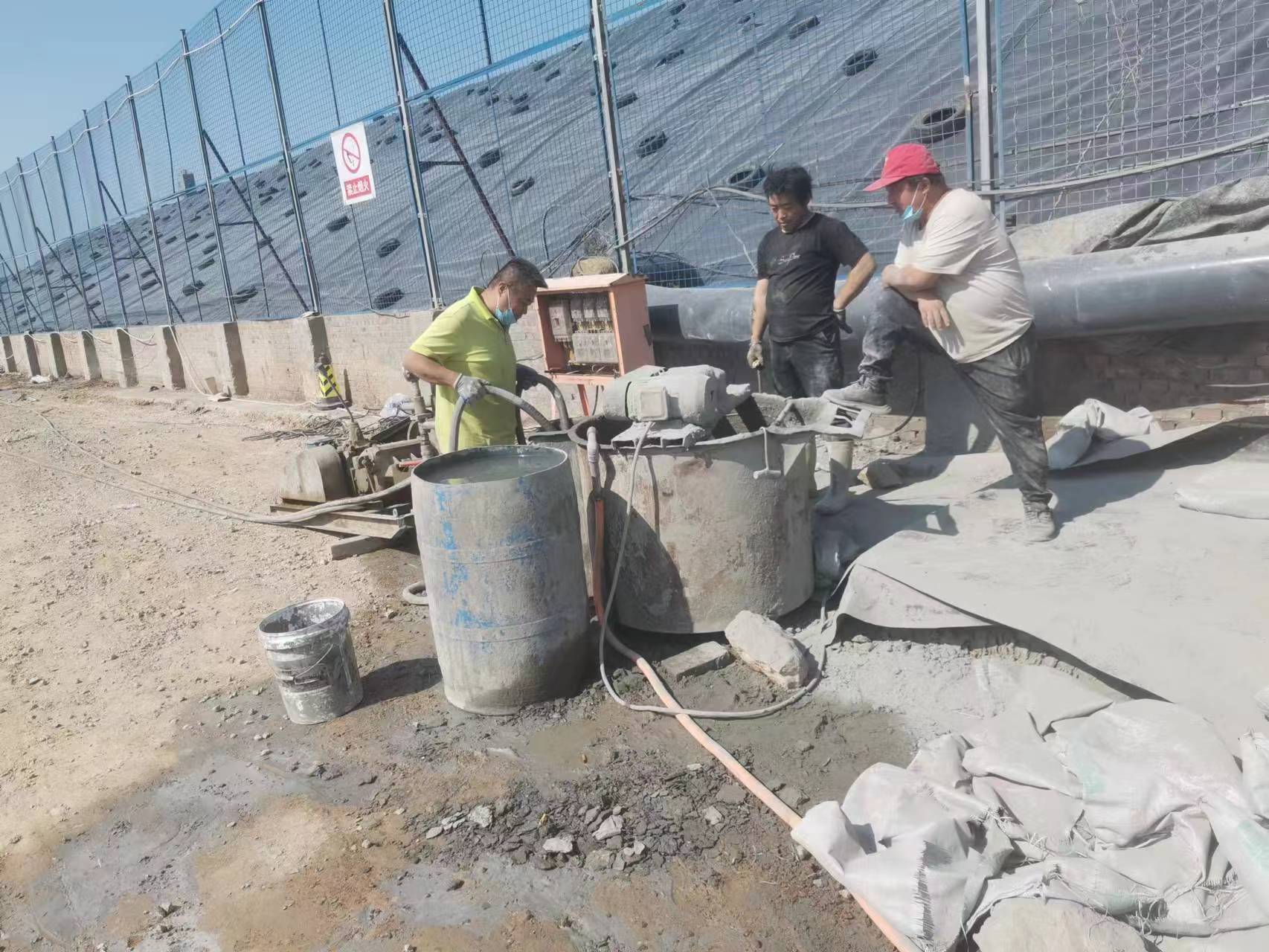 双台子袖阀管注浆