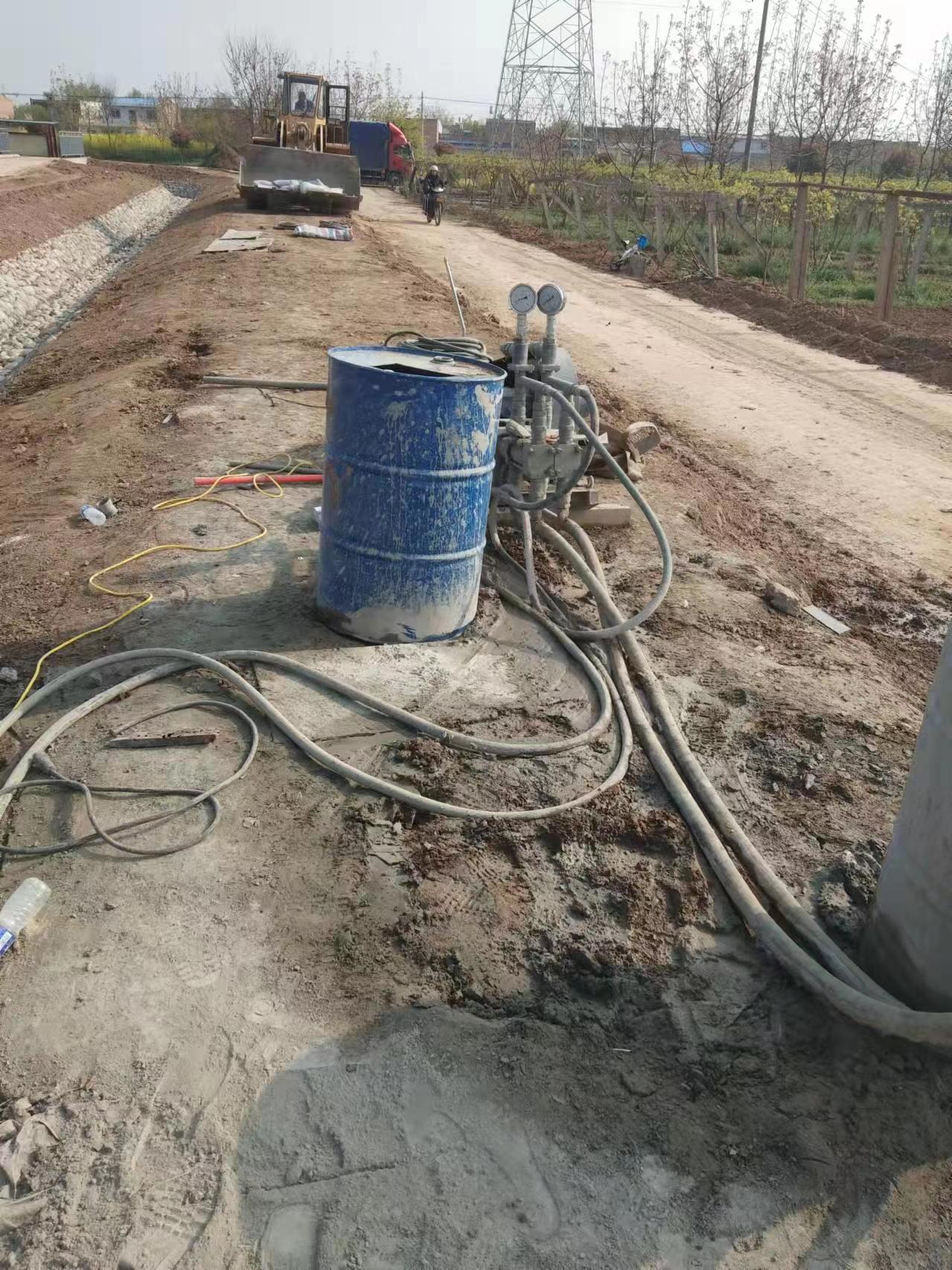 双台子顶管注浆